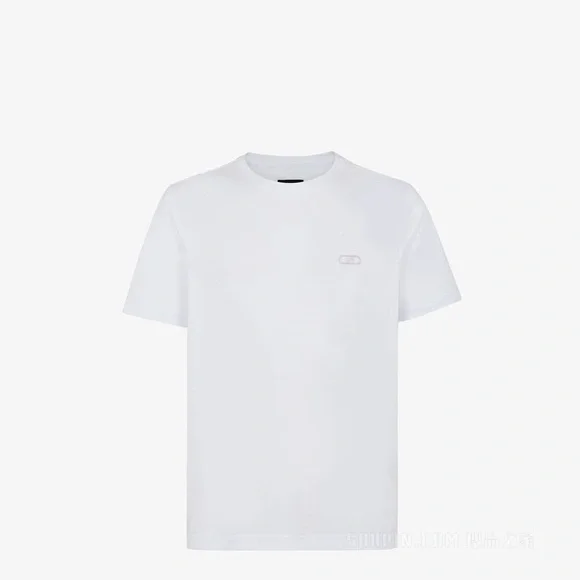 Fendi Men’s White Tee - Size S - Picture 1 of 6